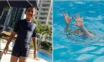 Em bé ở Malaysia suýt đuối nước do mẹ mải xem điện thoại, may một cậu bé 11 tuổi nhìn thấy