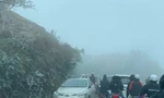 CSGT cảnh báo tài xế khi di chuyển trên các cung đường đồi núi, sương mù dịp Tết