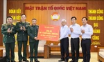 Bộ Quốc phòng trao 1 tỷ đồng ủng hộ Quỹ Vì người nghèo