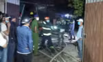Khu vực xảy ra vụ cháy.