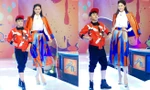 Á hậu Thanh Tú và con trai nuôi của danh hài Hoài Linh cùng đi catwalk