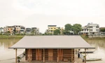 Độc đáo mẫu nhà nổi trên sông