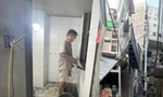 'Đại công trường' chung cư mini cấp tập xây dựng cả ngày lẫn đêm sau vụ cháy 
