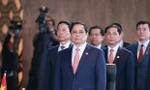 Thủ tướng Phạm Minh Chính gặp Thủ tướng Singapore Lý Hiển Long