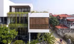 Chiêm ngưỡng nhà 3 tầng ngập gió và ánh sáng được đề cử là công trình của năm 