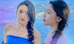 Nhan sắc ngọt ngào của "Hoa hậu tương lai" nhà MC Quyền Linh qua ảnh chụp vội của mẹ