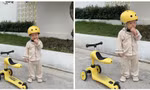 "Siêu quậy" Leon nhà Hồ Ngọc Hà thành tay đua nhí, lập kế hoạch rủ Lisa "giấu" chìa khóa xe của ba