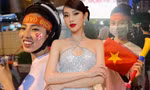 Hoa hậu Thùy Tiên xuống phố "đi bão" ăn mừng U23 Việt Nam vô địch SEA Games 31