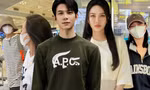 Anh Tú - Diệu Nhi xuất hiện tại sân bay Nội Bài, sẵn sàng cho tiệc cưới tại Hà Nội
