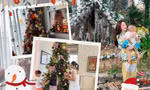 Sao Việt đón Noel vào nhà: Bảo Thy làm hang động tuyết, nhà Hà Tăng có cây thông 3 mét