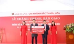 Agribank Bắc Thanh Hóa tài trợ hơn 7,1 tỷ đồng xây dựng Trường tiểu học xã Vĩnh Hùng