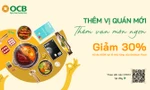 'Tiệc thêm đầy, vị thêm tròn' cuối năm cùng thẻ OCB