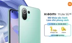 Xiaomi 11 Lite 5G NE ra mắt phiên bản màu đặc biệt mới Xanh Bạc Hà độc quyền tại Thế Giới Di Động