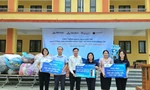 Hòa Phát tặng quà và máy lọc nước cho học sinh vùng cao