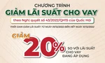 Agribank giảm tiếp 20% so với lãi suất cho vay để hỗ trợ khách hàng