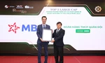 MB tiếp tục vào Top 3 doanh nghiệp được nhà đầu tư yêu thích nhất