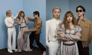 Khoảnh khắc Felix của Stray Kids, Lisa của BLACKPINK và J-Hope của BTS bên nhau 'dậy sóng' cõi mạng