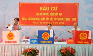 Ủy ban Bầu cử TPHCM gửi thư cám ơn cử tri và nhân dân thành phố