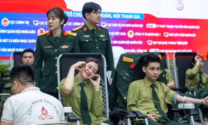 Tuổi trẻ 19 đơn vị tham gia ngày hội ‘Tháng Ba trao giọt hồng yêu thương’