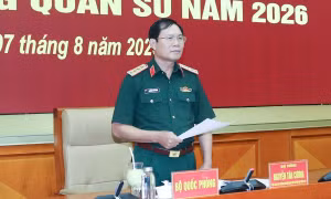 Bộ Quốc phòng xét điểm chuẩn tuyển sinh vào các trường Quân đội năm 2026