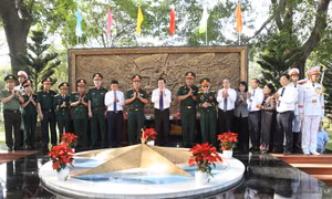 Xúc động buổi khánh thành công trình tưởng niệm tri ân cán bộ, chiến sĩ Biệt động Sài Gòn 