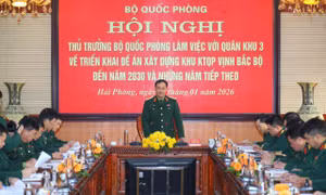 Quân đội xây dựng Khu kinh tế - quốc phòng Vịnh Bắc Bộ