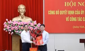 Quảng Ninh có tân Giám đốc Sở Xây dựng