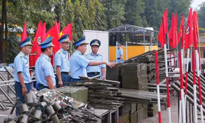 Thao trường huấn luyện chiến thuật sẵn sàng đón chiến sĩ mới của Sư đoàn Phòng không 367