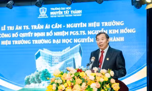 Nguyên hiệu trưởng trường sư phạm hàng đầu cả nước làm hiệu trưởng Trường ĐH Nguyễn Tất Thành