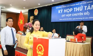 TPHCM tiến hành bầu các chức danh lãnh đạo HĐND và UBND thành phố