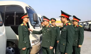 Quân đội sẽ đảm nhiệm đưa, đón đại biểu dự Đại hội Đảng toàn quốc lần thứ XIV