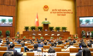 Khai mạc Kỳ họp không thường lệ thứ Nhất, Quốc hội khóa XVI 