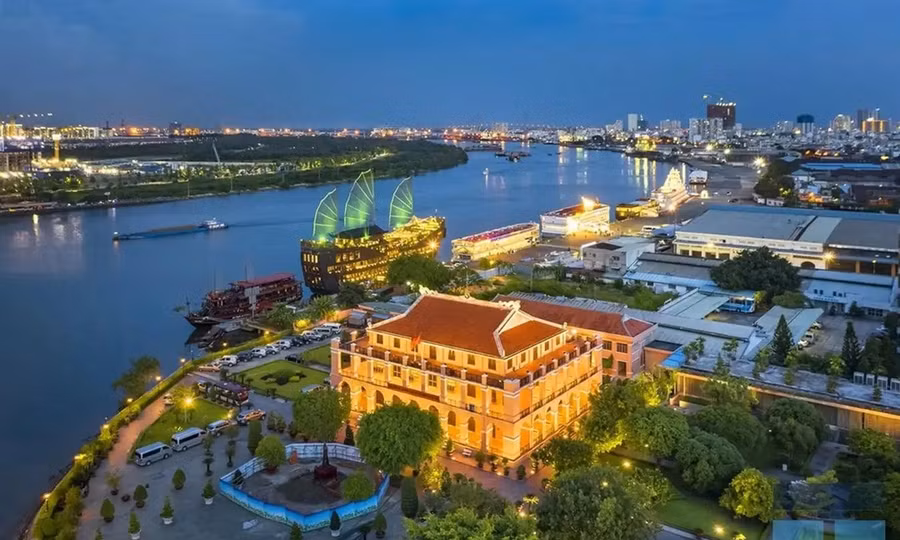 Phối cảnh Bến Nhà Rồng sau khi được mở rộng