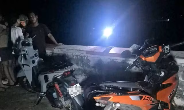 Hàng trăm người thức trắng đêm theo dõi tìm kiếm thi thể đôi nam, nữ dưới hồ