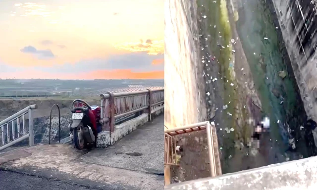 Tông vào cửa xả hồ chứa nước, người đàn ông rơi xuống vực tử vong