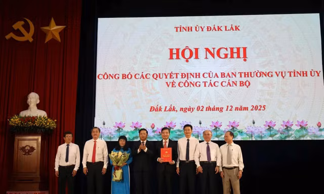 Đắk Lắk công bố nhân sự chủ chốt cho nhiệm kỳ 2025 - 2030