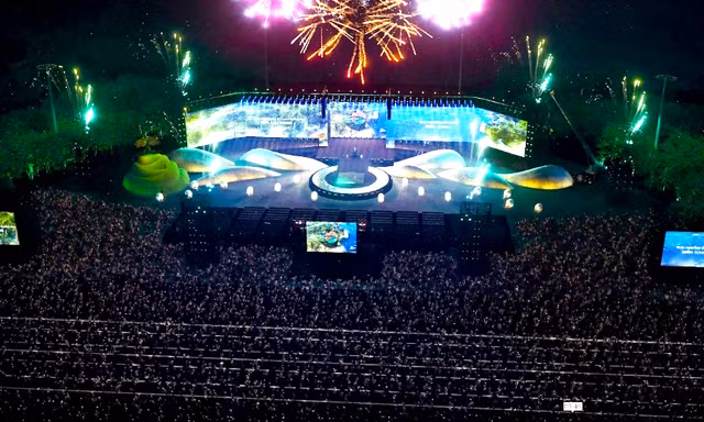 Khai mạc Năm Du lịch Quốc gia 2026: Đại cảnh hoành tráng và âm nhạc sôi động