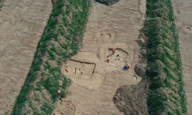 Phát hiện ngôi làng 7.000 tuổi gần thủ đô Czech