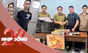 NHỊP SỐNG 24: Triệt phá đường dây livestream bán 'vé cào trúng thưởng' lừa đảo trên Facebook