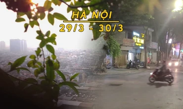 Ảnh hưởng khí lạnh, Hà Nội tiếp tục mưa mù rải rác