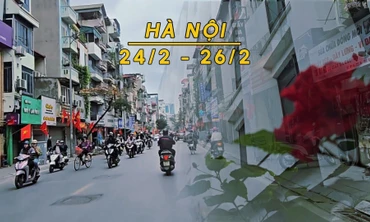 Trong tuần Hà Nội mưa phùn, se lạnh kèm sương mù rải rác