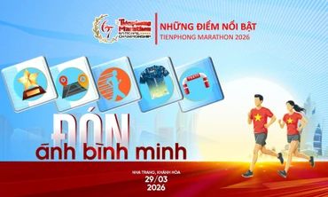 Tiền Phong Marathon 2026: Tặng áo Finisher cho runner, tối ưu đường chạy để phá kỷ lục