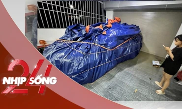 NHỊP SỐNG 24: Người dân đua nhau 'bọc' xế cưng trước nguy cơ ngập sâu do bão số 3