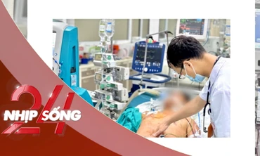 NHỊP SỐNG 24: Mắc liên cầu lợn sau khi chế biến tóp mỡ bị đứt tay