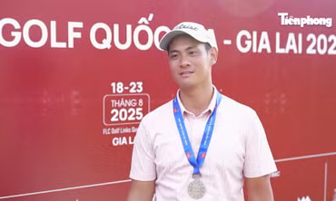 Á quân Golf Quốc gia 2025 Trương Chí Quân: Tôi hạnh phúc khi cùng Tuấn Anh tạo nên trận đấu giàu cảm xúc