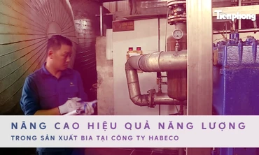 Nâng cao hiệu quả năng lượng trong sản xuất bia tại công ty HABECO