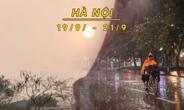 Hà Nội nắng mưa gián đoạn dịp cuối tuần