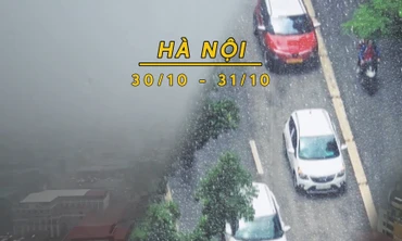 Hà Nội đón không khí lạnh, mưa rải rác, nhiệt độ giảm sâu