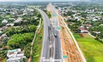 Cận cảnh điểm đấu nối cao tốc Quảng Ngãi - Hoài Nhơn với cao tốc Đà Nẵng - Quảng Ngãi
