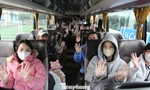 Công nhân Đà Nẵng háo hức về quê đón Tết trên những chuyến xe Công đoàn